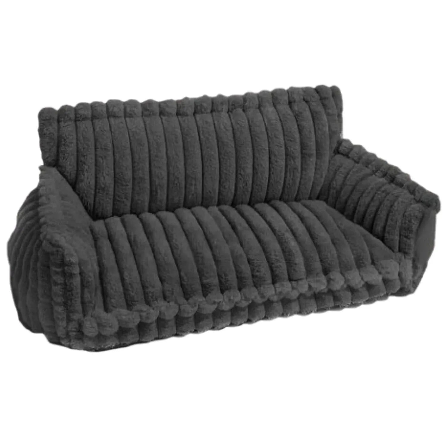 LuxeDream Bed | Stijlvol hondenbed met veerkrachtige vulling & afneembare hoes