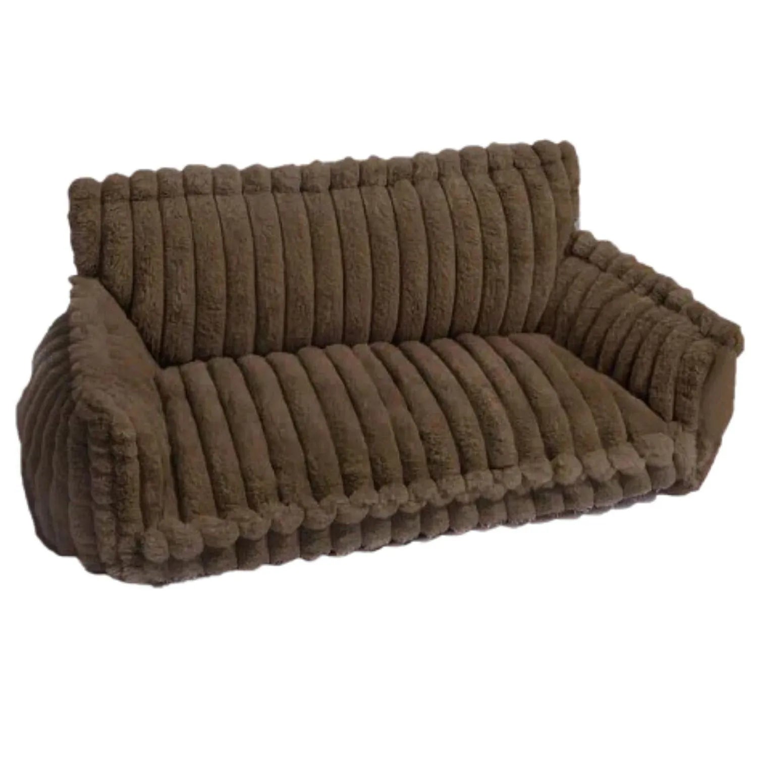 LuxeDream Bed | Stijlvol hondenbed met veerkrachtige vulling & afneembare hoes