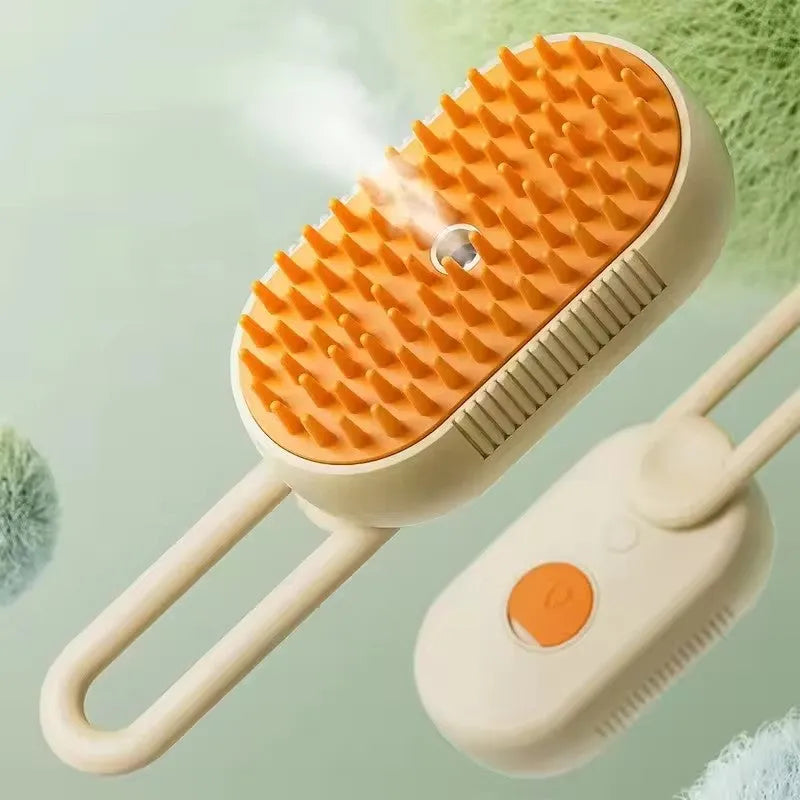 SteamGroom | Kattenborstel met stoomtechnologie voor een gezonde, haarvrije vacht