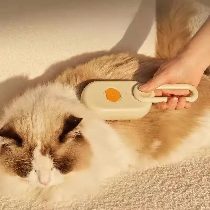 SteamGroom | Kattenborstel met stoomtechnologie voor een gezonde, haarvrije vacht