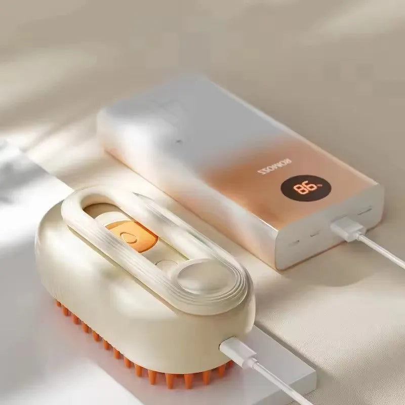 SteamGroom | Kattenborstel met stoomtechnologie voor een gezonde, haarvrije vacht