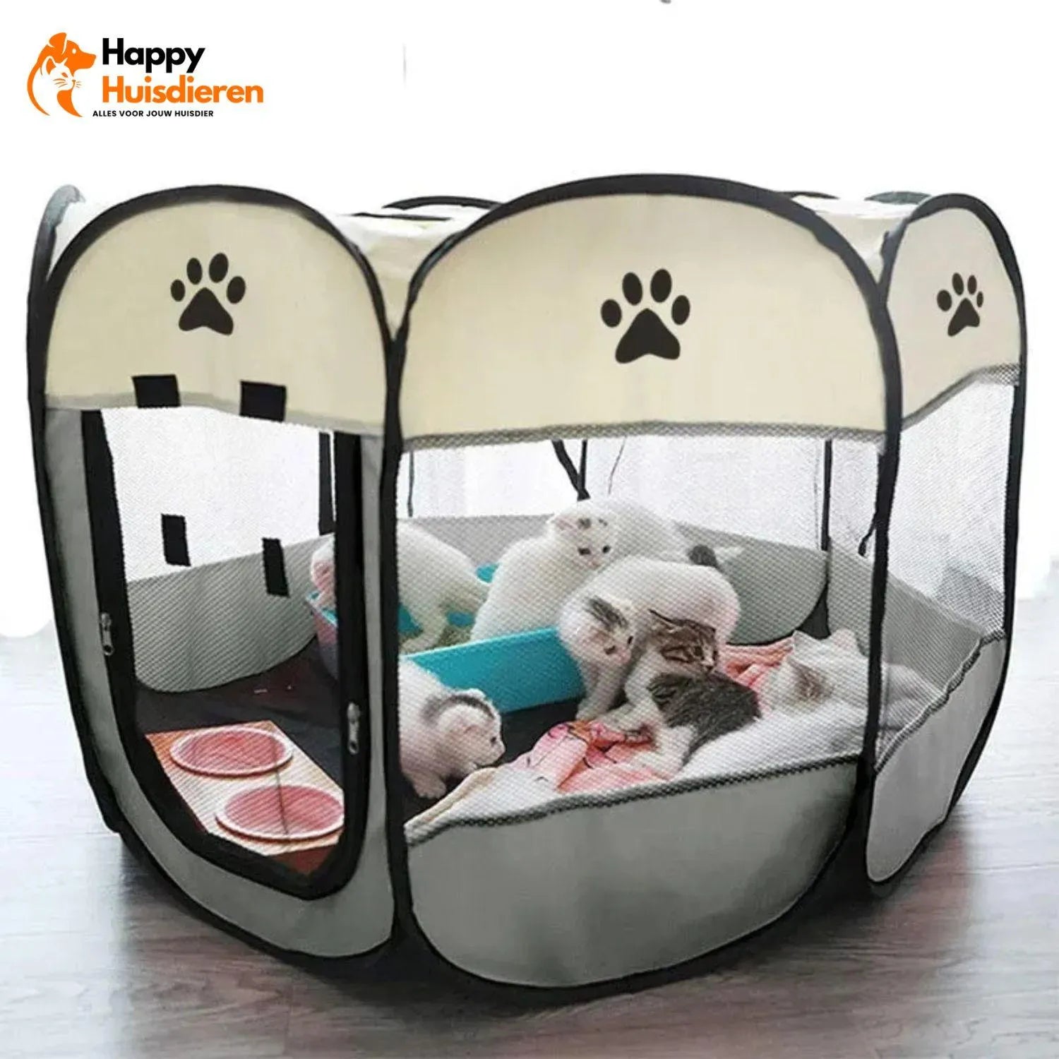 Megan | Opvouwbare huisdiertent – veilige en rustgevende plek voor honden & katten