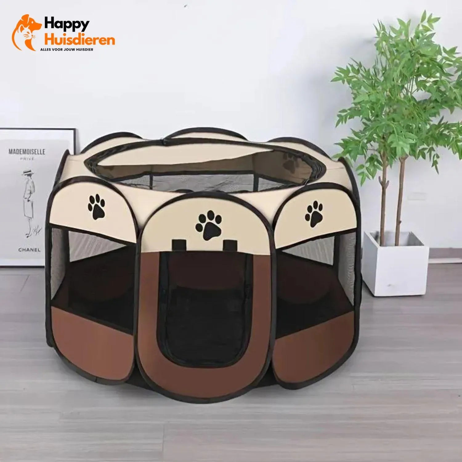 Megan | Opvouwbare huisdiertent – veilige en rustgevende plek voor honden & katten