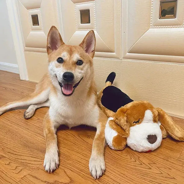 Mike | Hondenknuffel met hartslag-simulatie