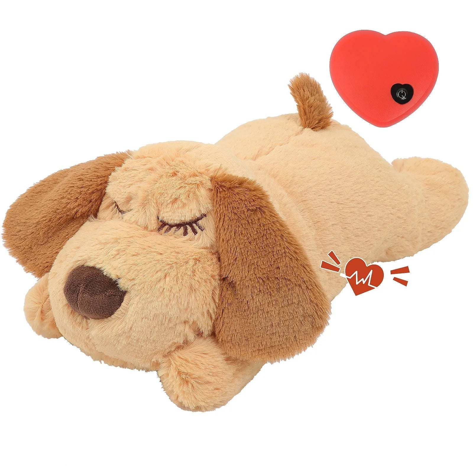 Mike | Hondenknuffel met hartslag-simulatie