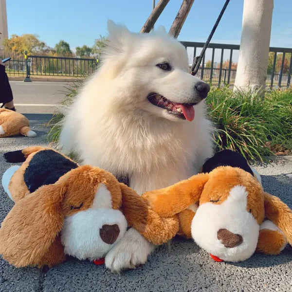 Mike | Hondenknuffel met hartslag-simulatie