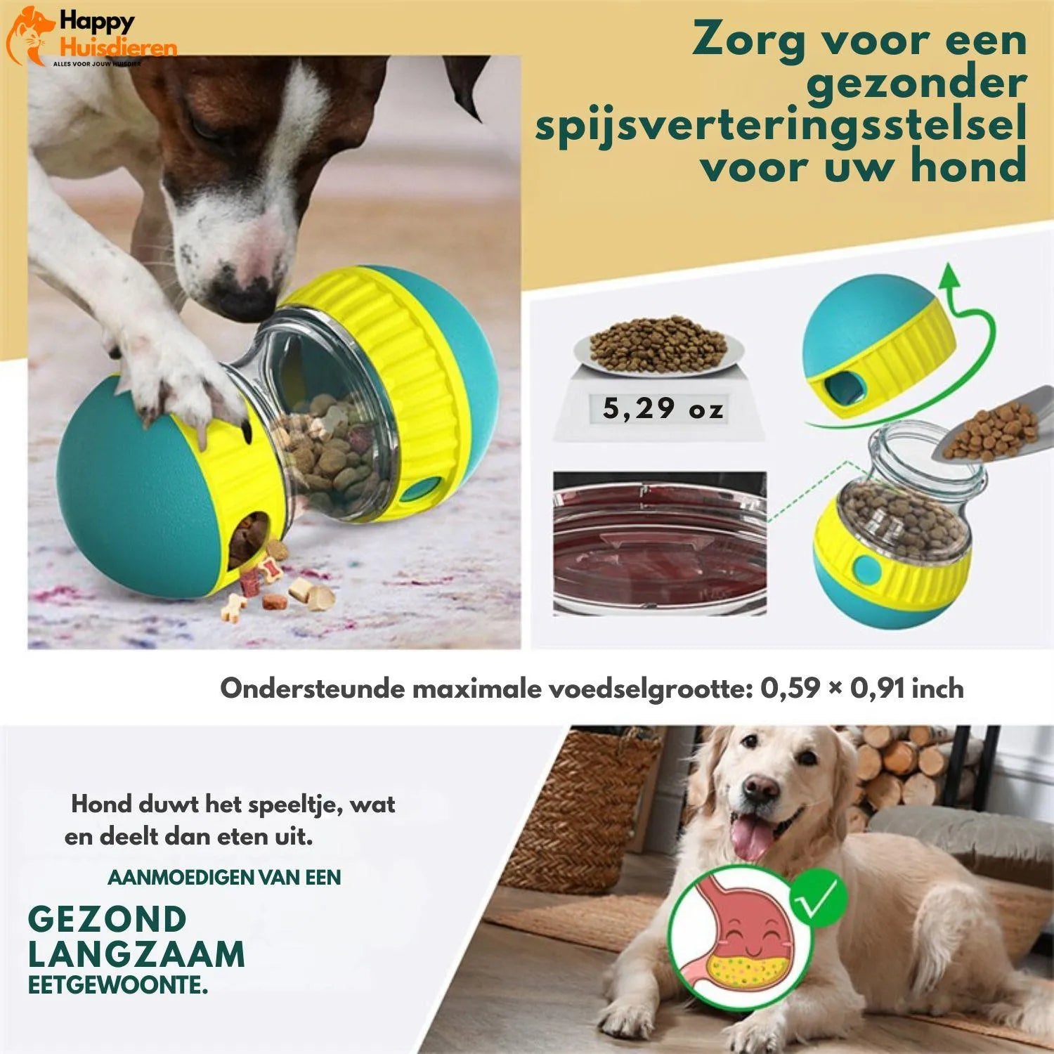 MindMeal | Interactieve voedingsoplossing voor honden voor betere eetgewoonten