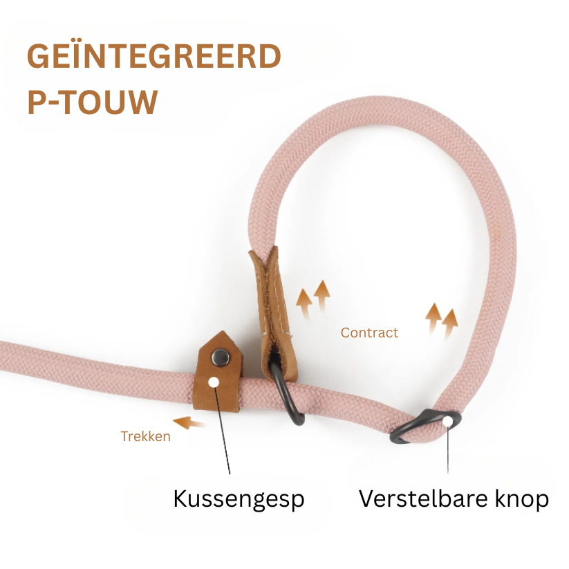 PawControl Hondenlijn | Verstelbare P-Vorm Lijn voor Wandelen en Training