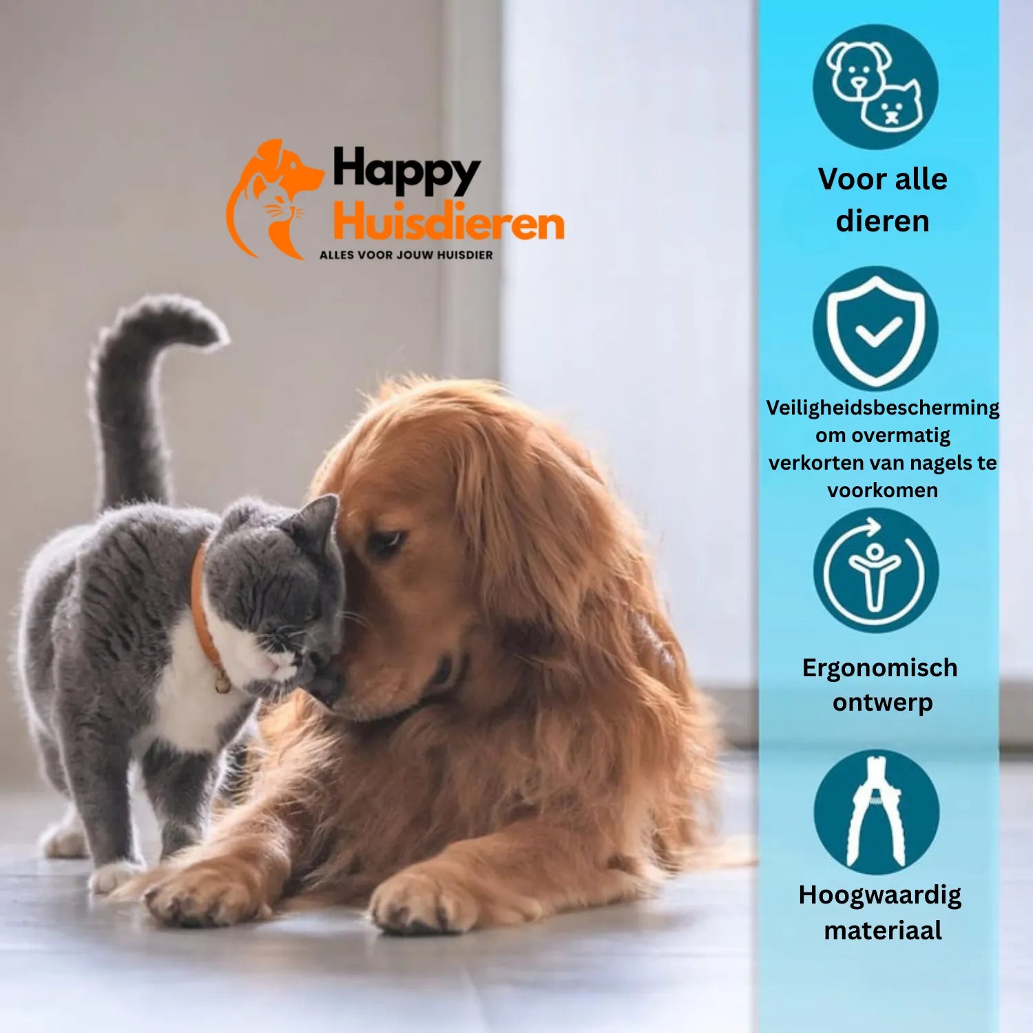 PawPerfect Tang | Professionele Nagelknipper voor Honden & Katten