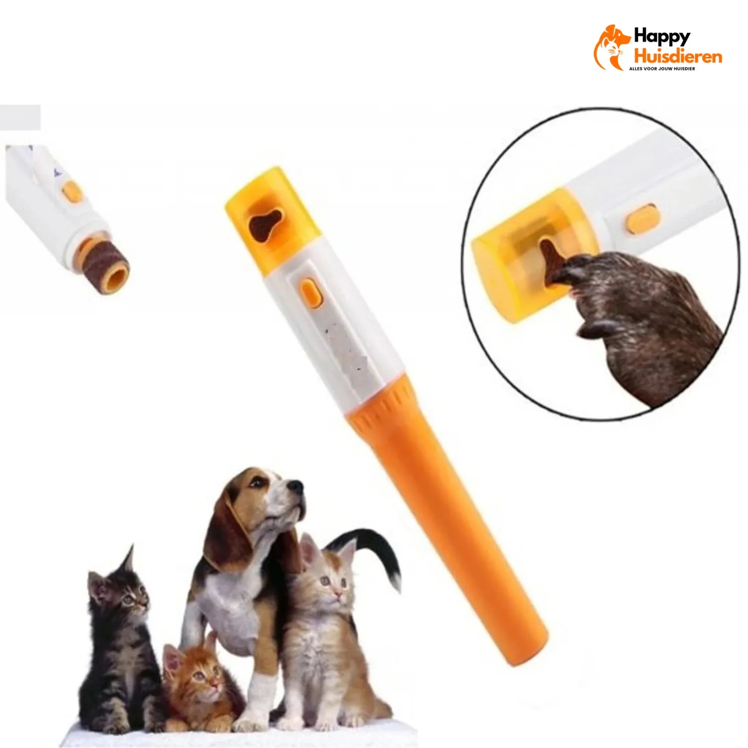 PawPolish Roterend | Elektrische Nagelvijl voor Zachte en Veilige Klauwverzorging