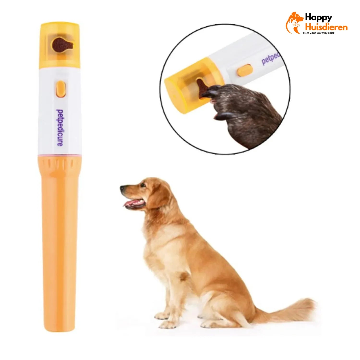 PawPolish Roterend | Elektrische Nagelvijl voor Zachte en Veilige Klauwverzorging