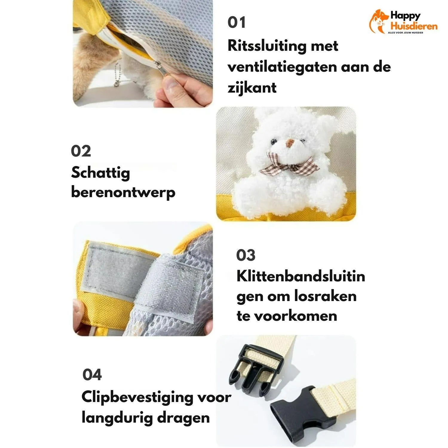 PawPorter Bag | Draagtas voor huisdieren met ademend ontwerp & veilige sluiting