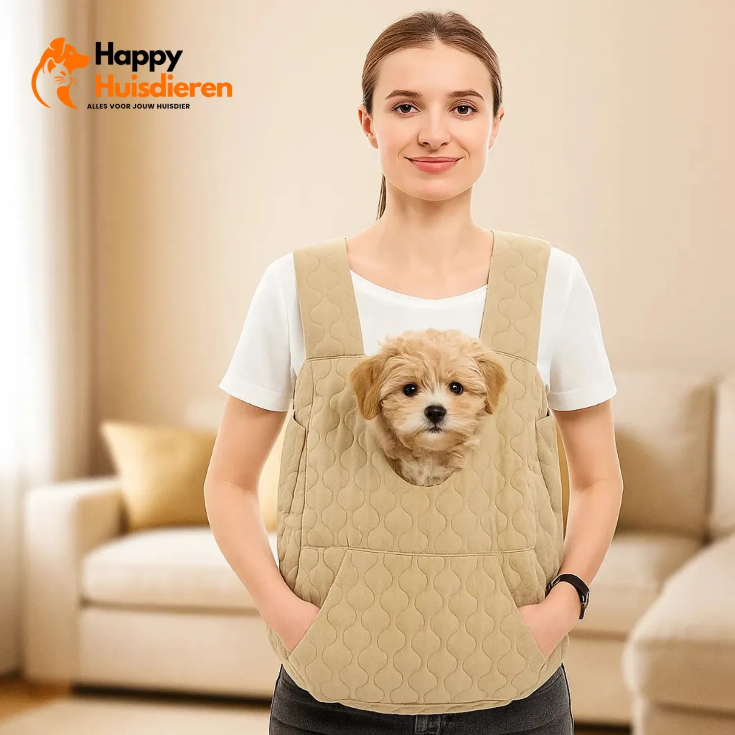 PawPorter Draagtas | Comfortabele reistas voor kleine honden en puppy's