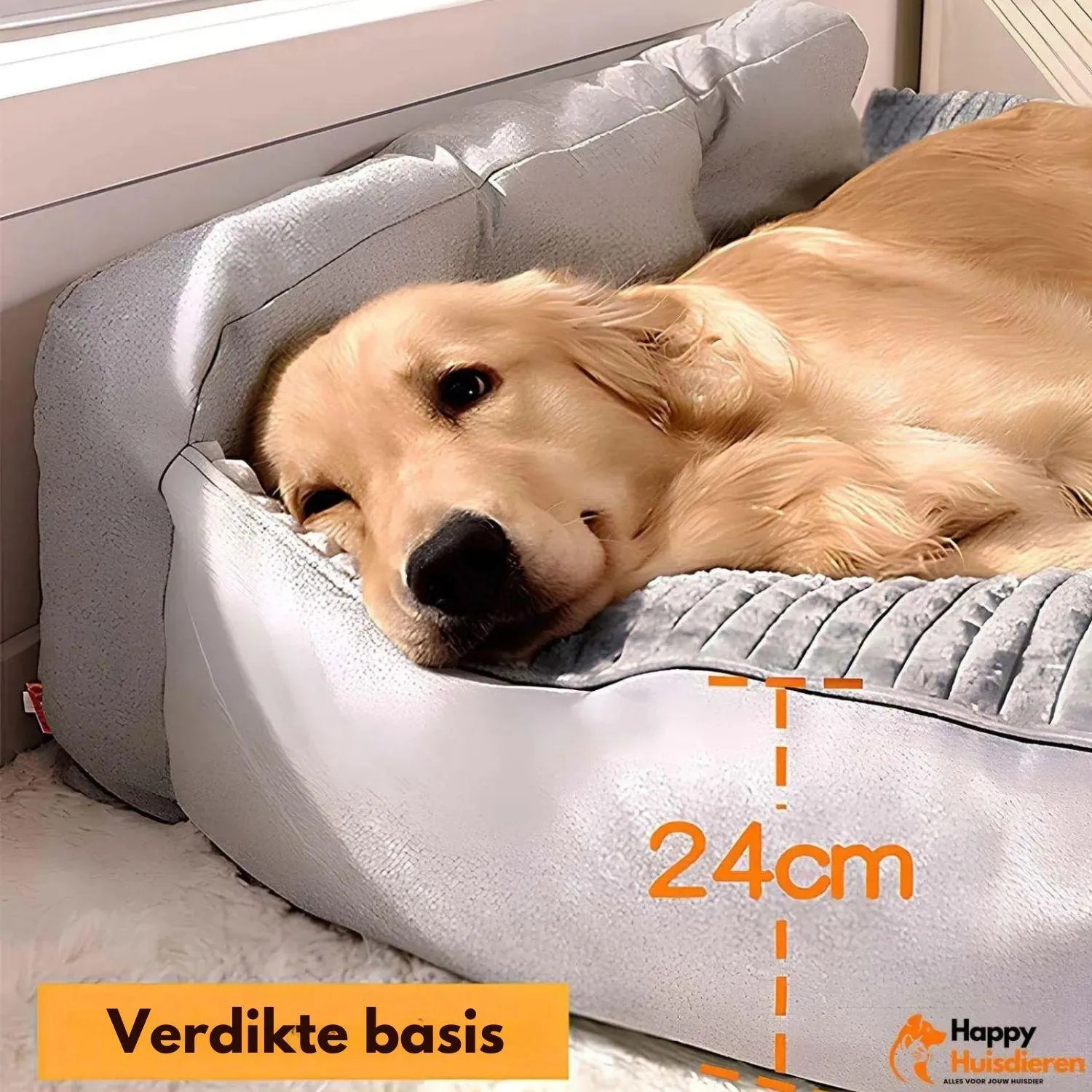 Pet Comfort Nest | Seizoensgebonden dik wasbaar kussen voor honden en katten