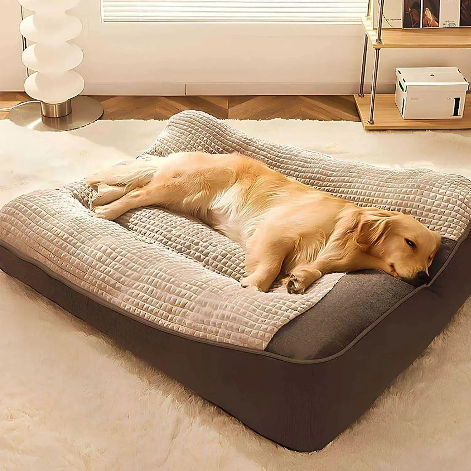 Pet Comfort Nest | Seizoensgebonden dik wasbaar kussen voor honden en katten