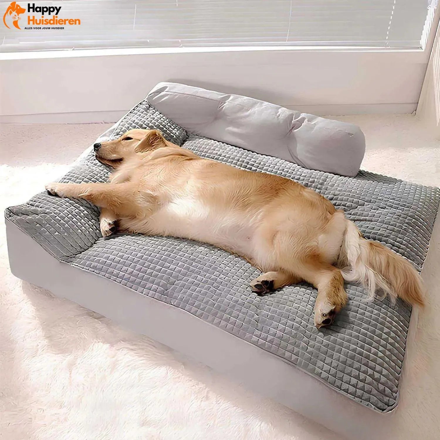 Pet Comfort Nest | Seizoensgebonden dik wasbaar kussen voor honden en katten