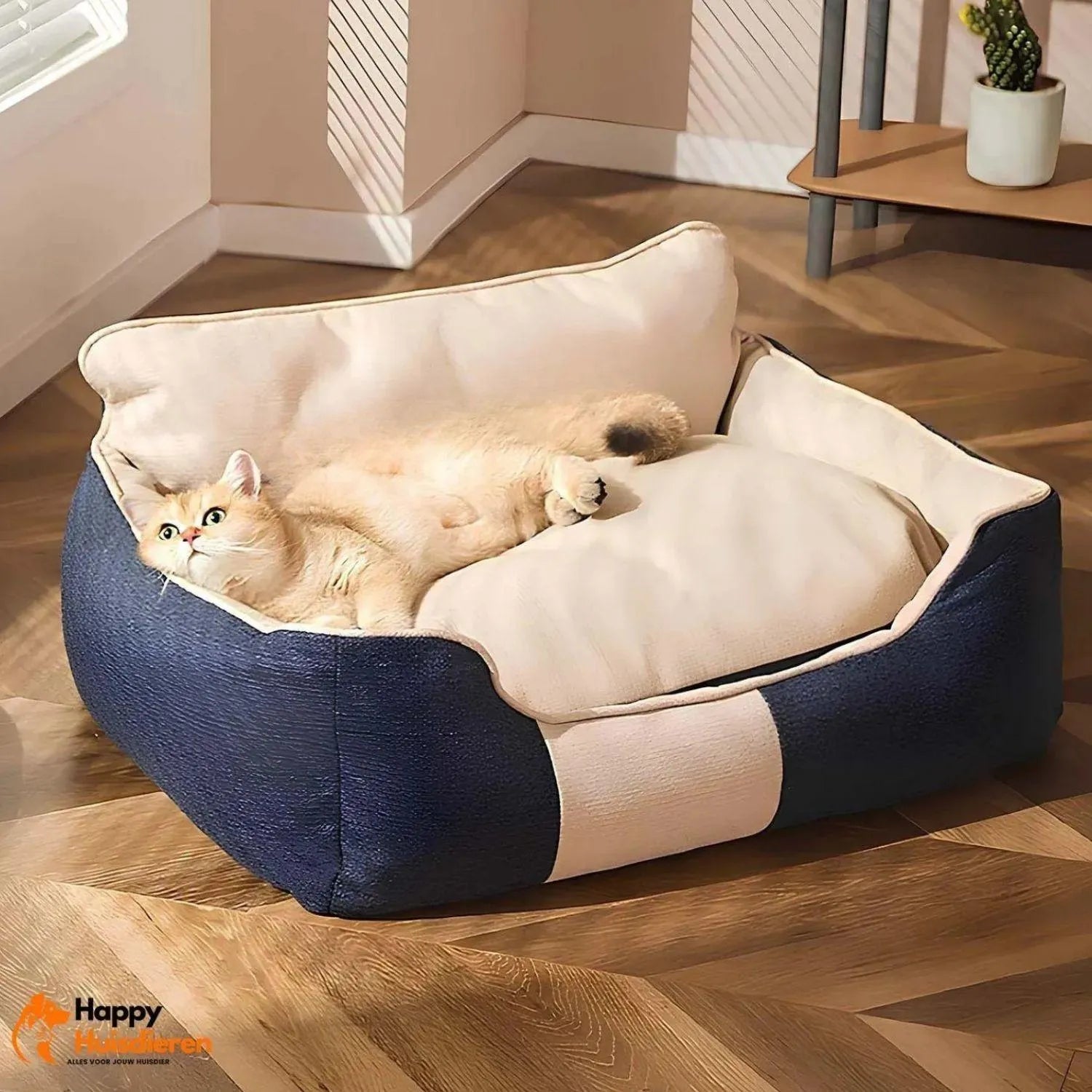 Pet Dream Nest | Universeel comfortabel honden- en kattenbed
