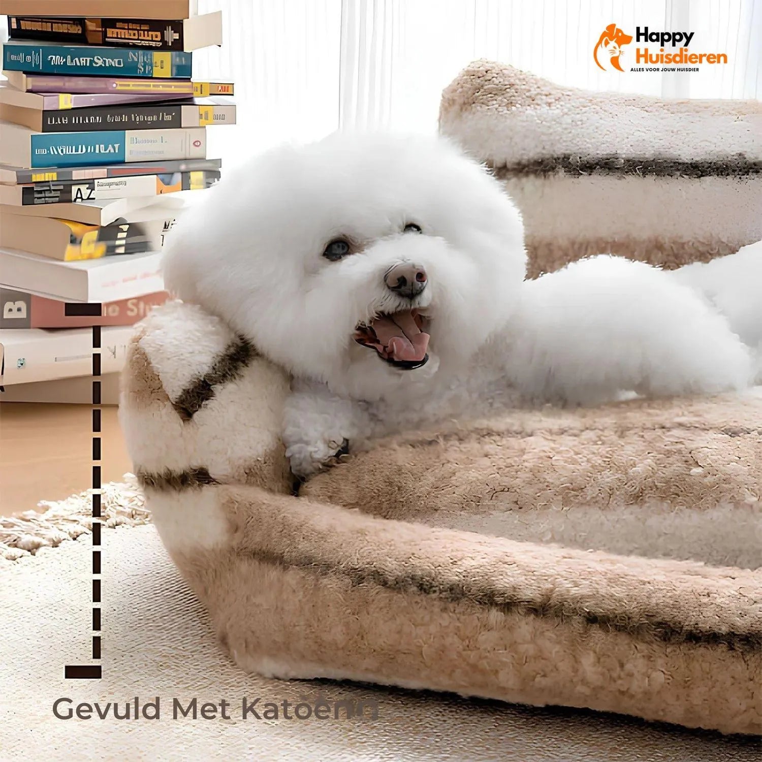 PetHaven Sofa | Fluwelen Ligbed voor Kat en Hond