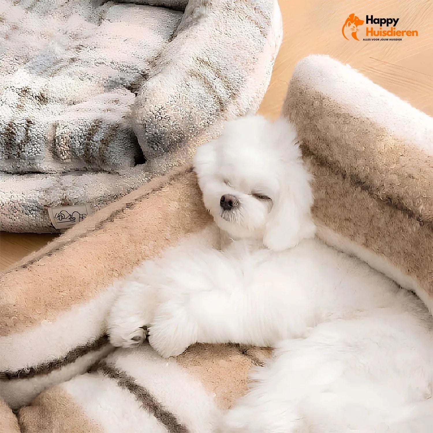 PetHaven Sofa | Fluwelen Ligbed voor Kat en Hond