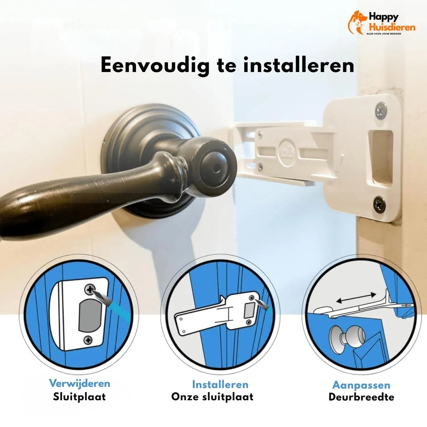 PetPass Pro | Slimme katten doorgang met verstelbare opening voor huisdieren