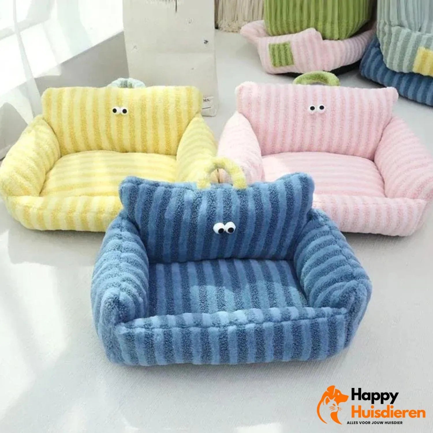 Pets Dream Nest | Comfortabele honden- en kattenbank met zachte bekleding