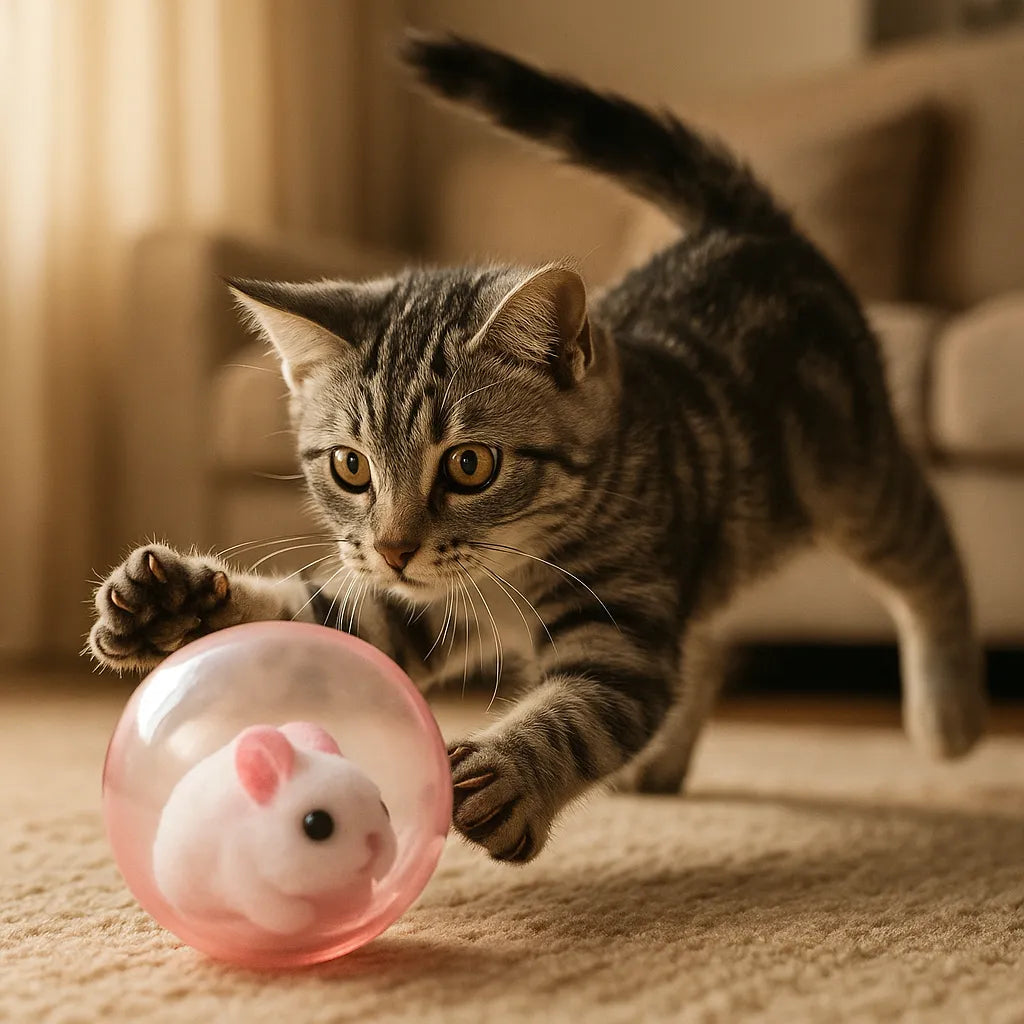 PlayJoy | Interactieve spelbal voor katten en honden tegen verveling en stress