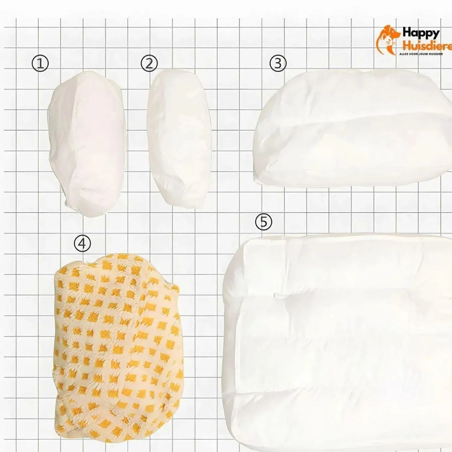 Pluizige Pootjes Rustplek | Luxe Huisdieren Sofa in Zachte Lamsvel