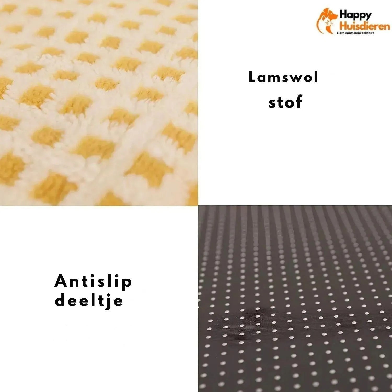 Pluizige Pootjes Rustplek | Luxe Huisdieren Sofa in Zachte Lamsvel