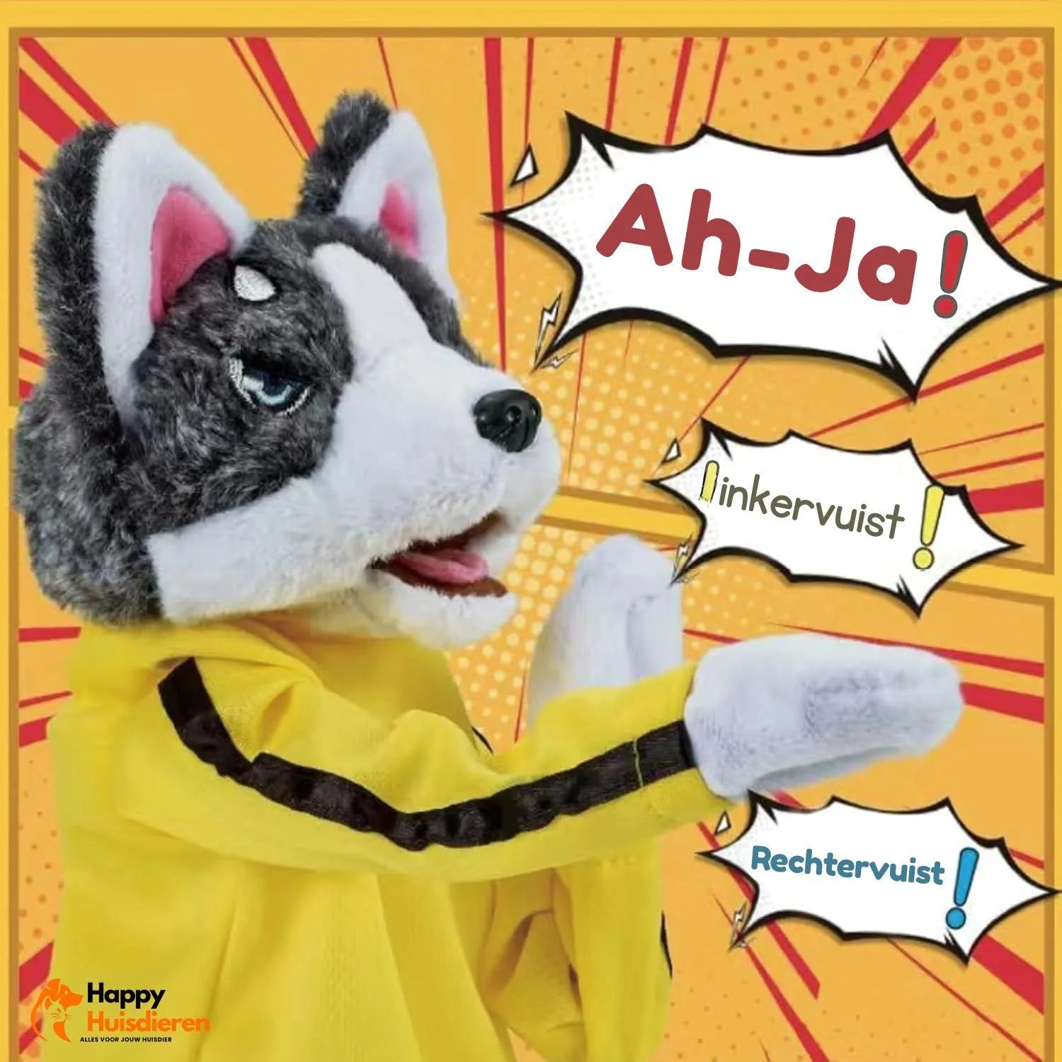 PunchPup | Interactief boks-speelgoed voor honden en katten