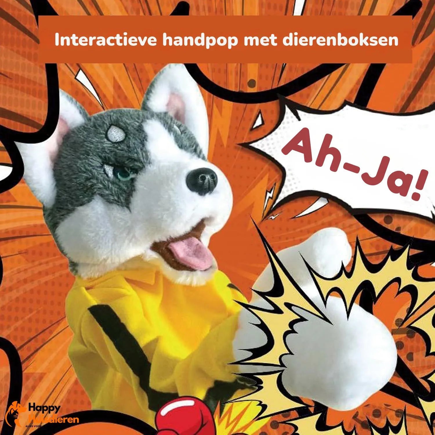 PunchPup | Interactief boks-speelgoed voor honden en katten