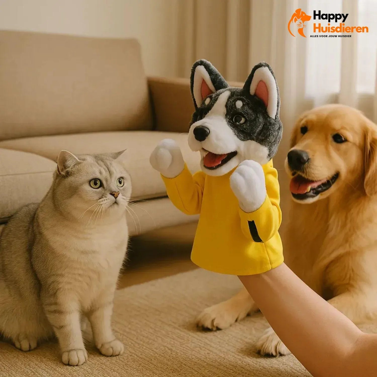 PunchPup | Interactief boks-speelgoed voor honden en katten