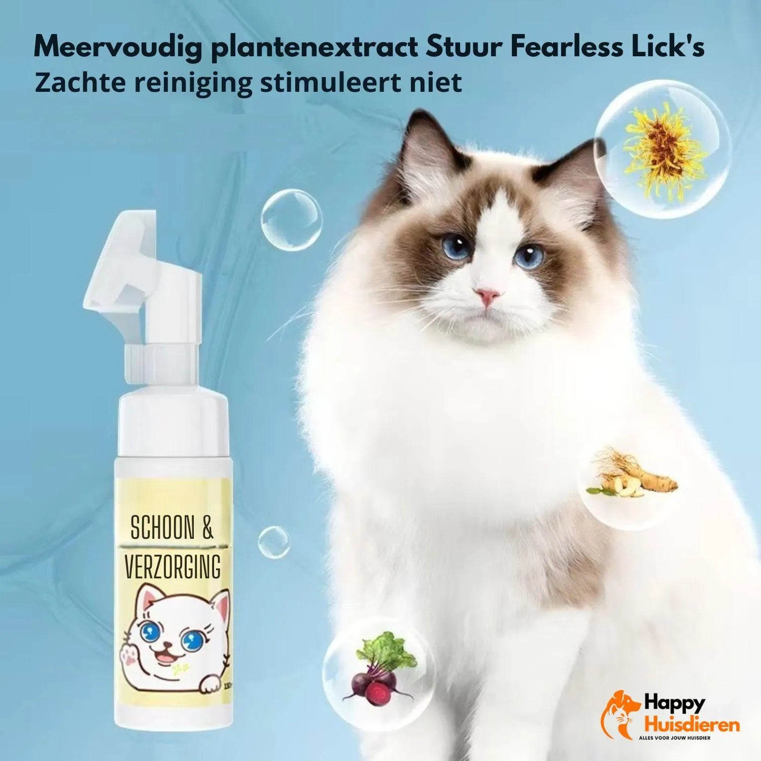 PurrEase Comb | Milde Kattenborstel voor Reiniging en Herstel