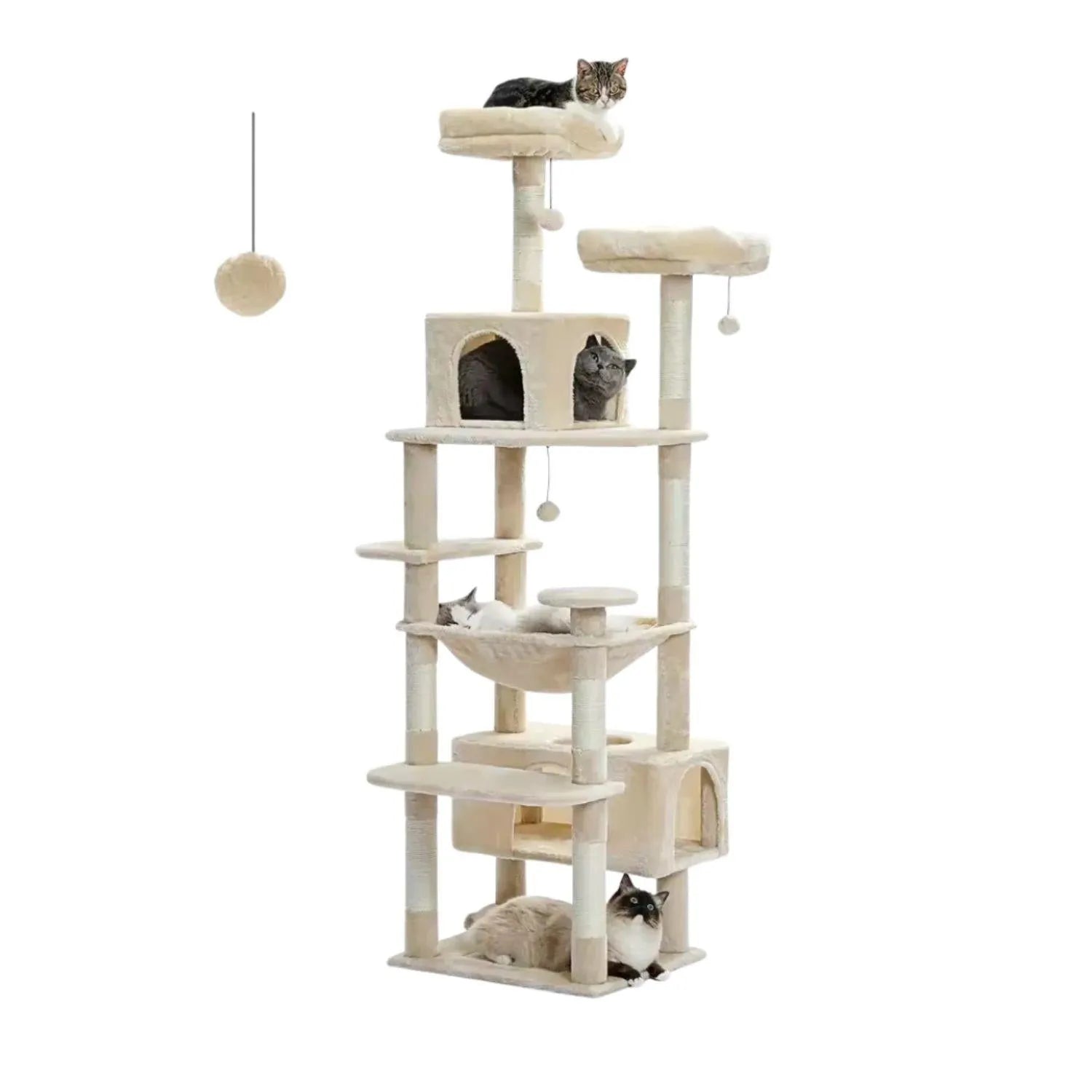 PurrLounge | Moderne kattentoren met stijl en stabiliteit