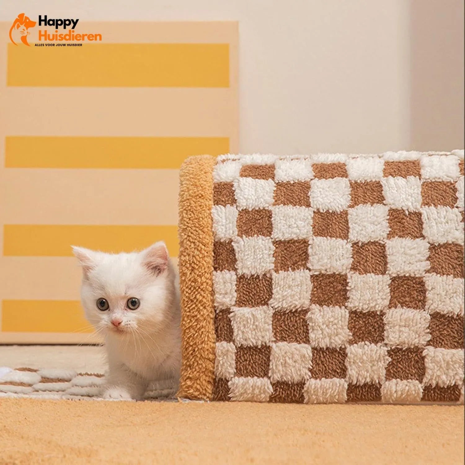 PurrPath Tunnel | Kattentunnel met deken & speelbal – comfortabel & interactief