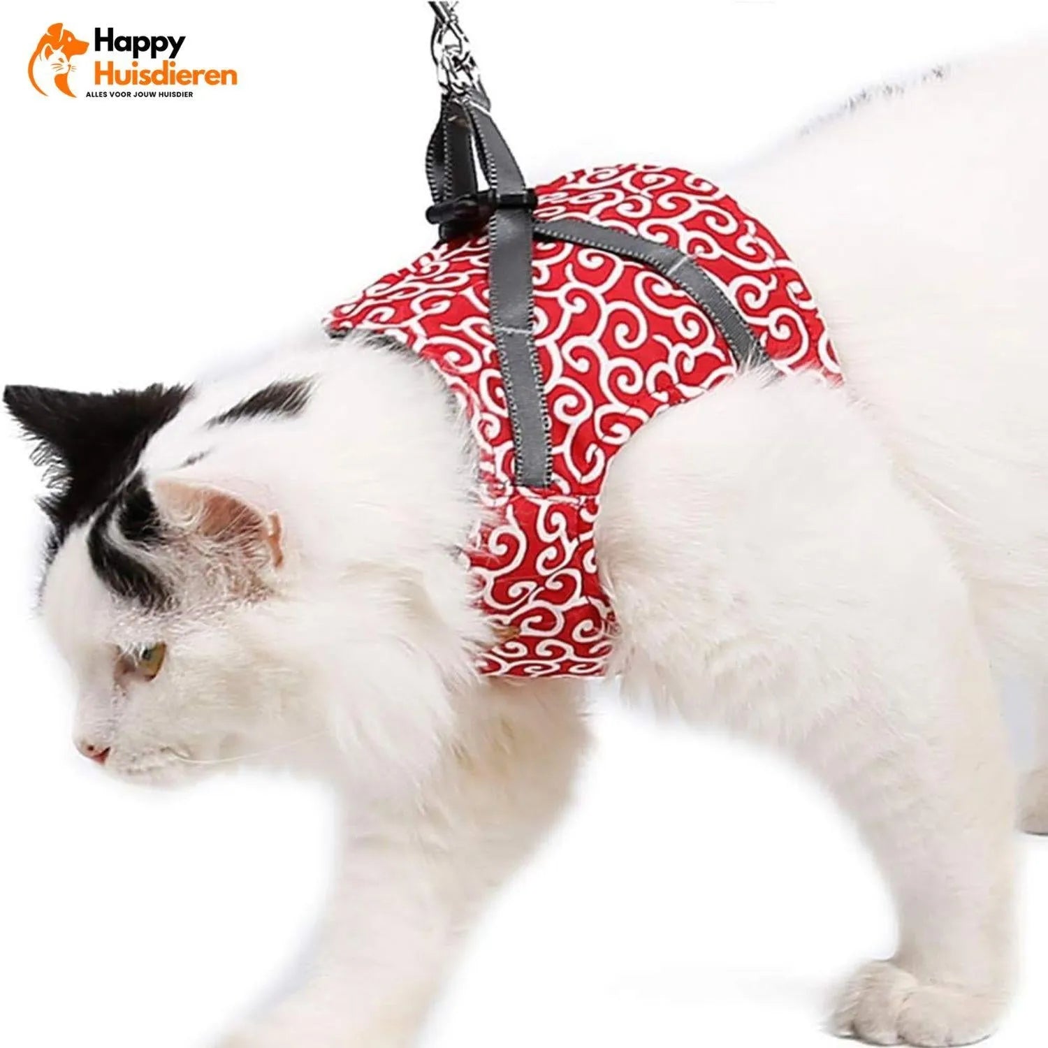 PurrTrail Harness | Verstelbaar kattentuigje voor buiten met ademend ontwerp