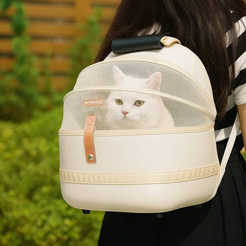 ReisBuddy Mand | Comfortabele Inklapbare Huisdier Reismand met Ventilatie