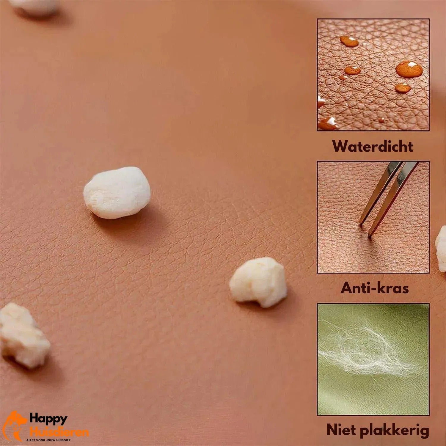 Reisgenoot voor huisdieren | Grote kunstleren autostoel voor honden met verhoogd zitcomfort