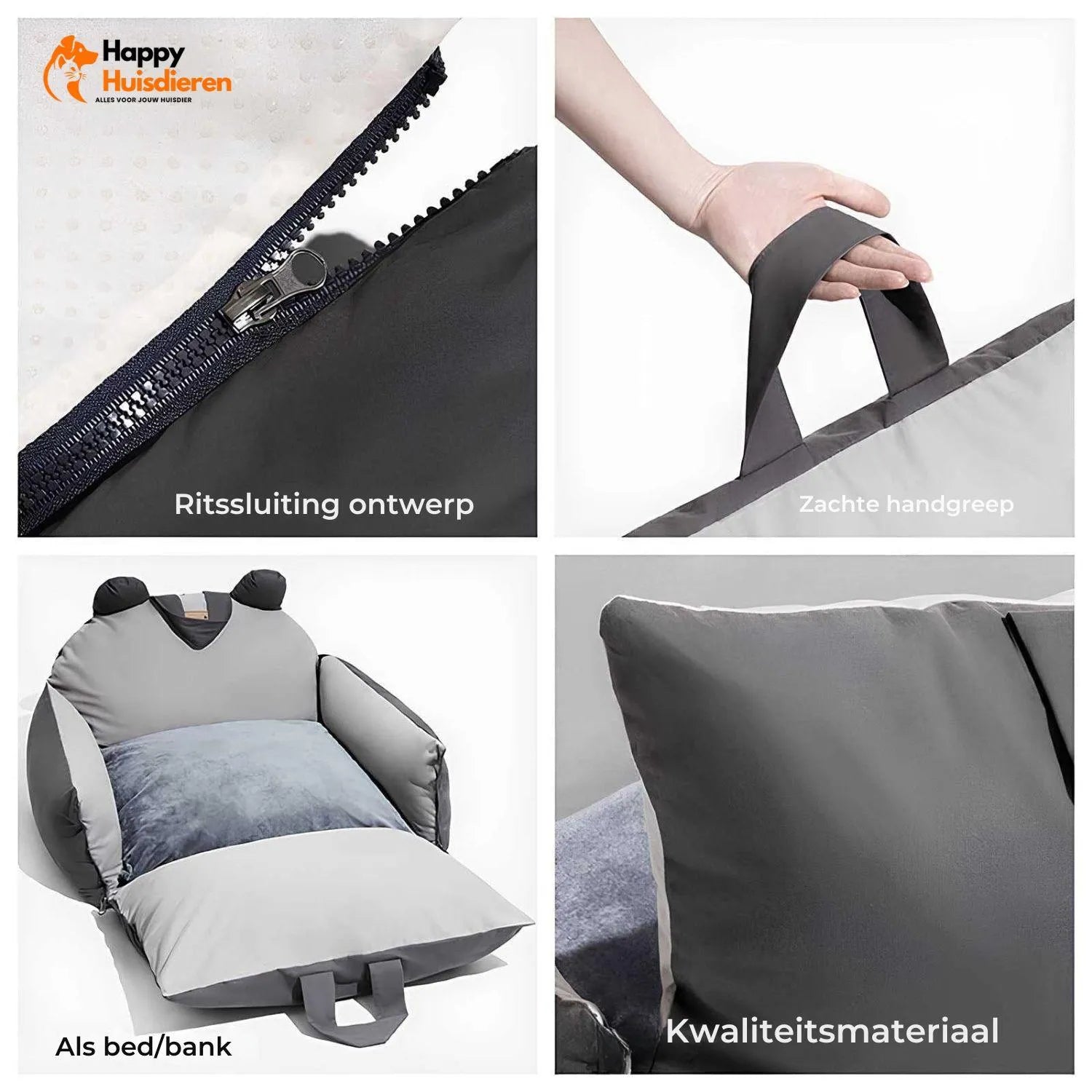 Reismand voor huisdieren Haven | Gezellige en veilige autostoel voor honden