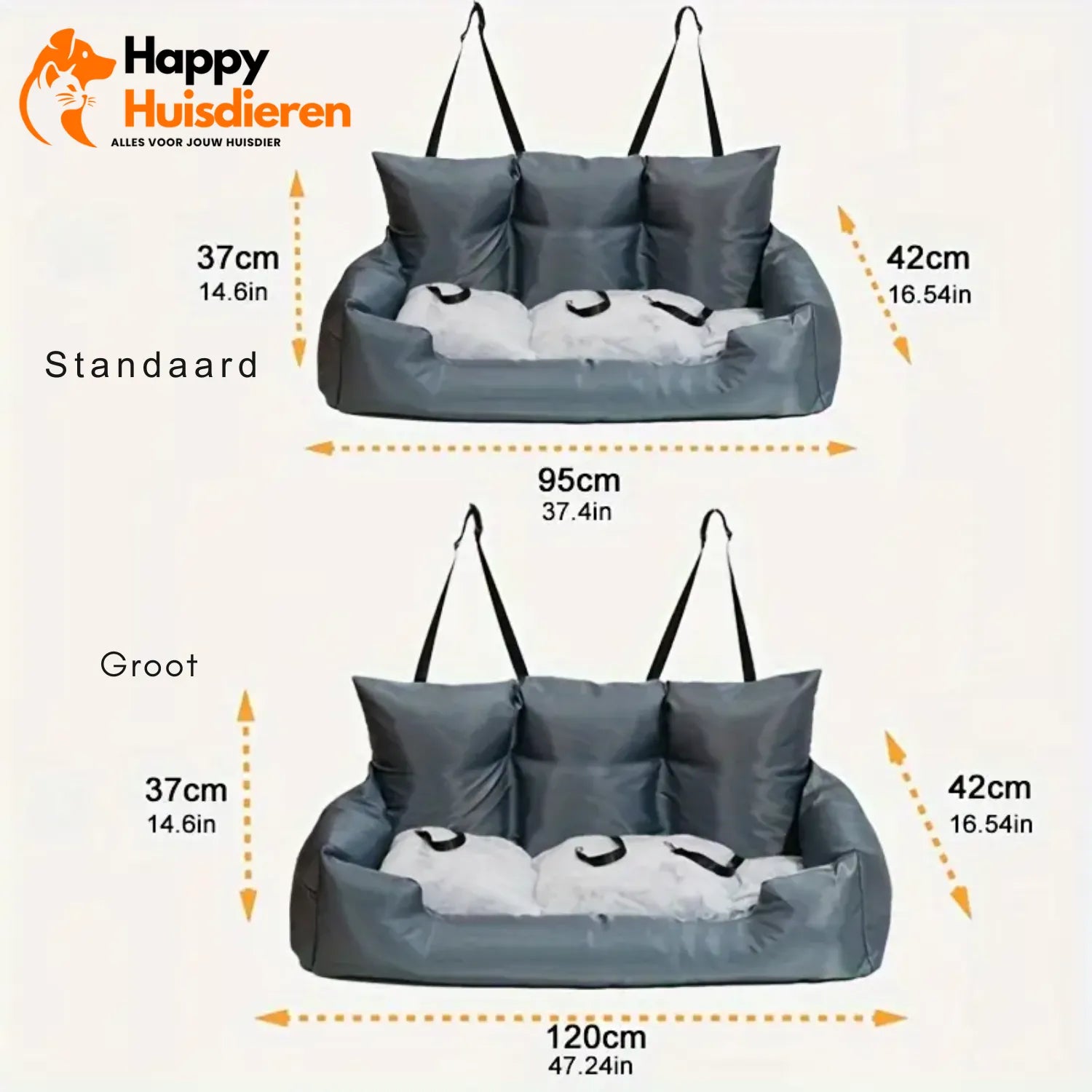 Reisnest | Het perfecte reisbed voor honden onderweg