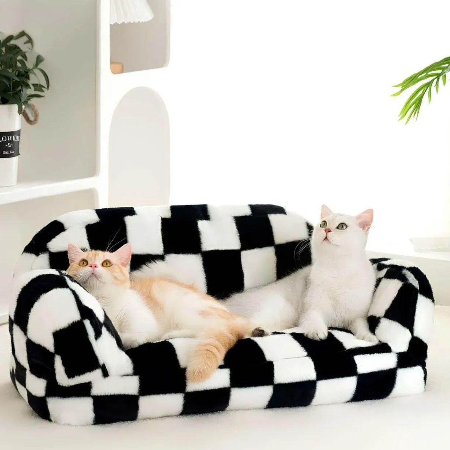Retro Pet Lounge | Luxe vintage kattenbank voor stijlvol comf