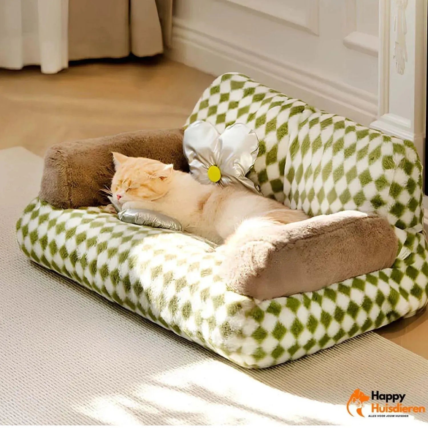 Retro Pet Lounge | Luxe vintage kattenbank voor stijlvol comf