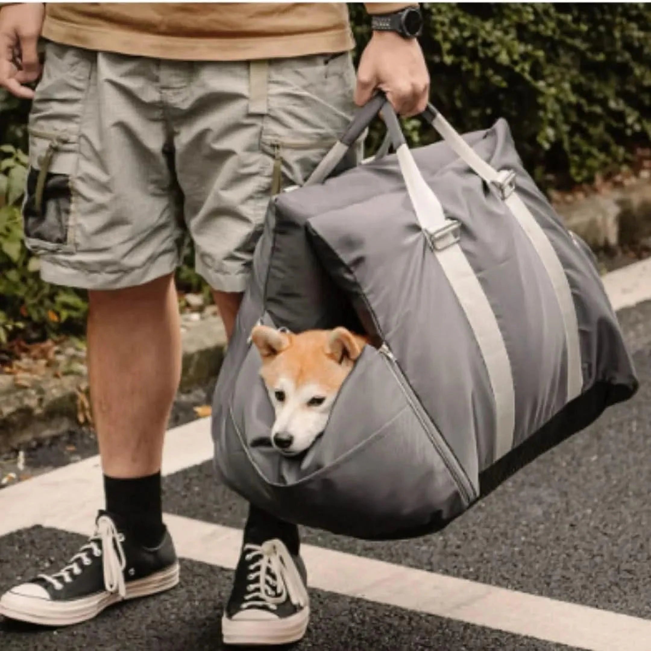 Rijzonder Draagcomfort | Luxe Autostoel voor Honden