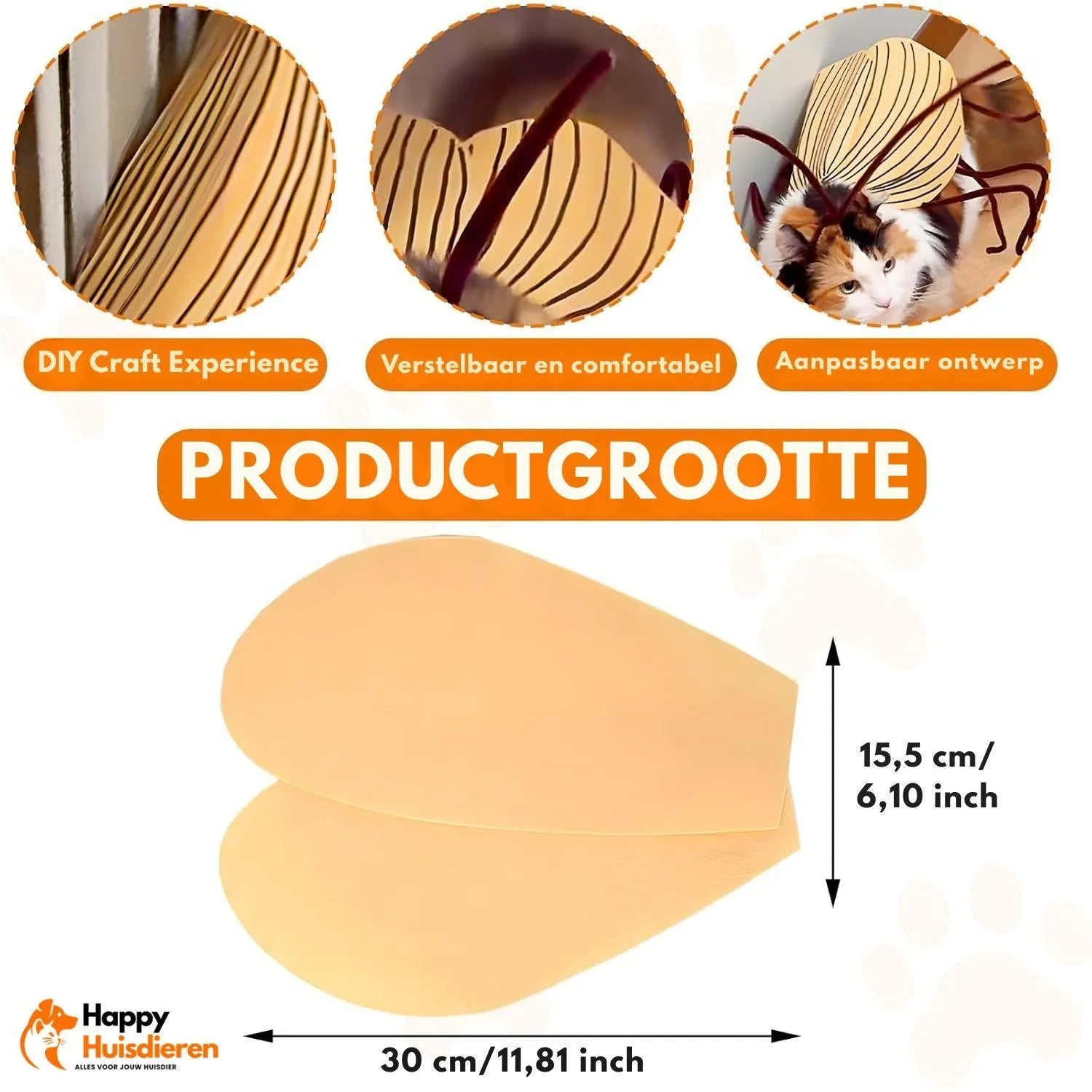 RoachCat Kostuum | Hilarisch kattenkostuum – ultralicht & perfect voor fotoshoots