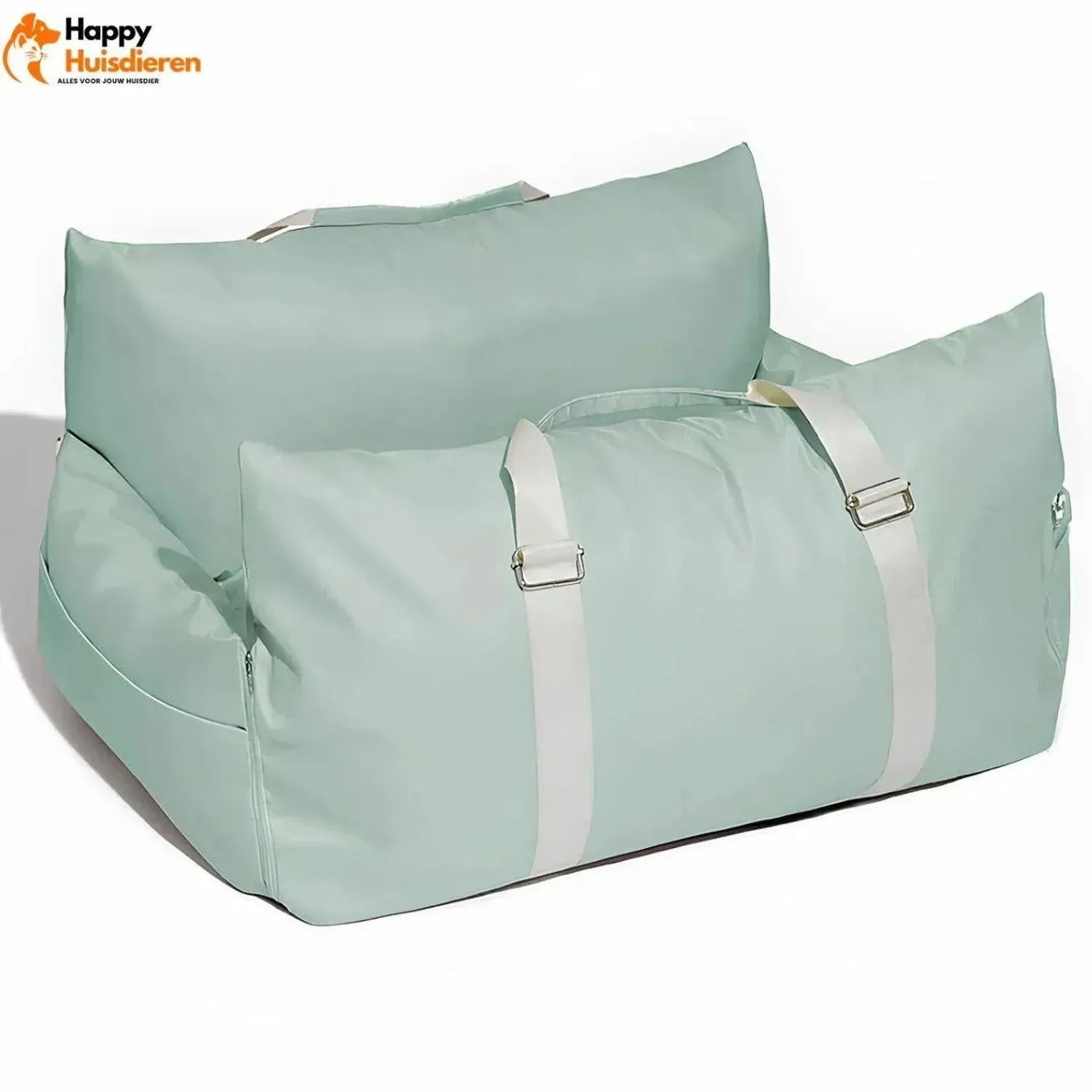 RoadPaws Lounge | Luxe autostoelbed voor honden met verhoogde bescherming