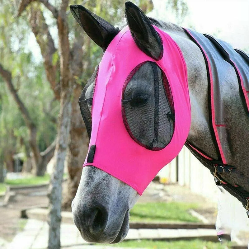Roxy | Paardenmasker met vliegen- en uv-bescherming