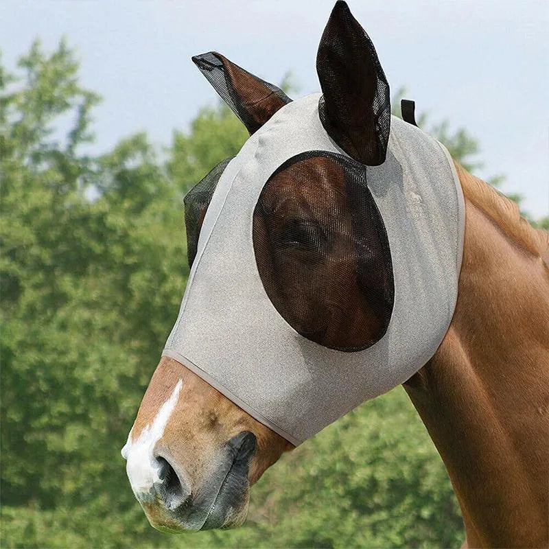 Roxy | Paardenmasker met vliegen- en uv-bescherming