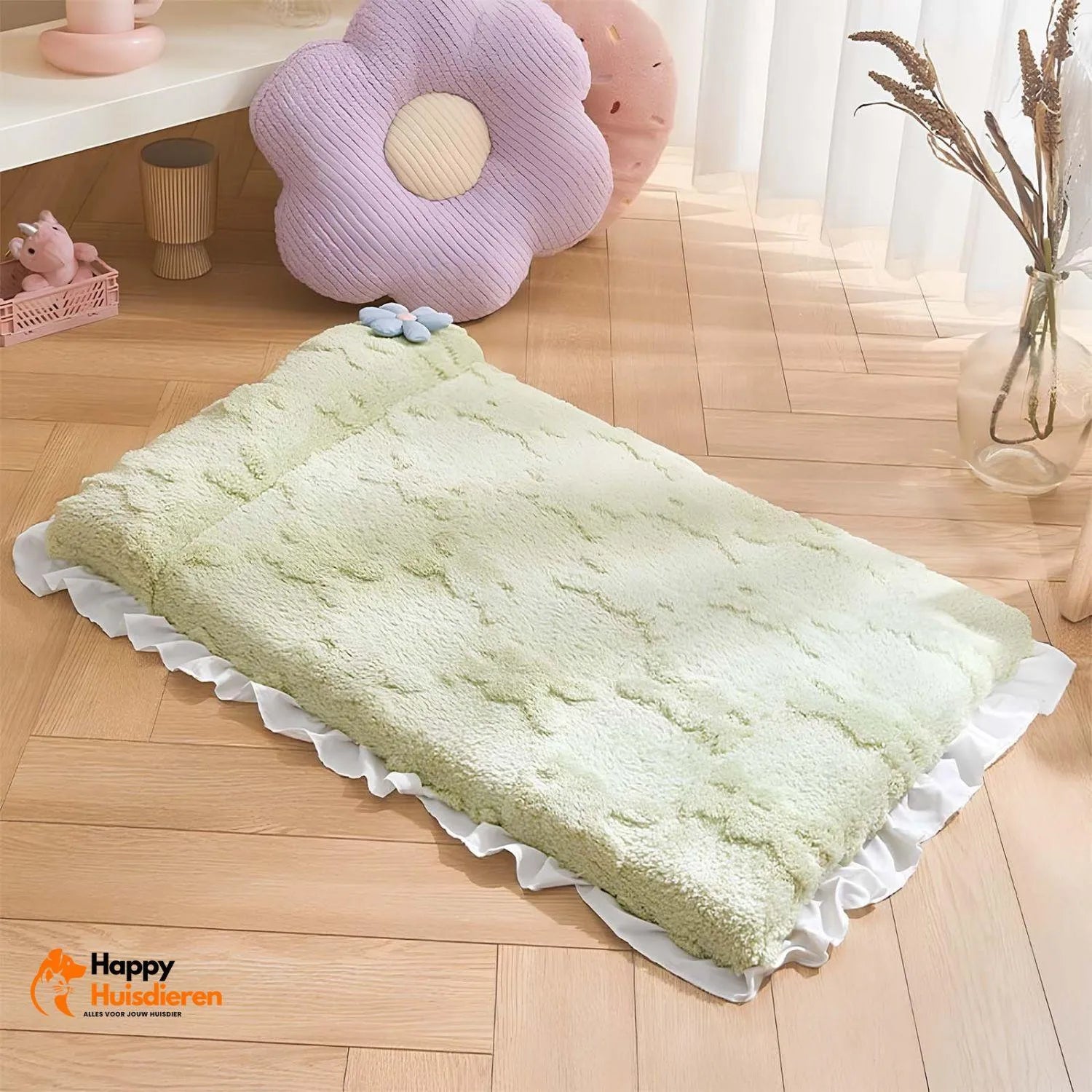 RustZacht Nest | Comfortabel Pluche Kalmerend Bed voor Honden en Katten