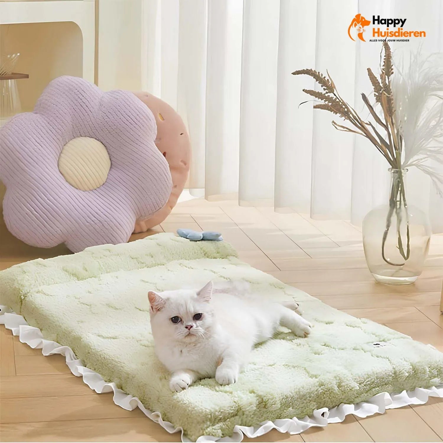 RustZacht Nest | Comfortabel Pluche Kalmerend Bed voor Honden en Katten