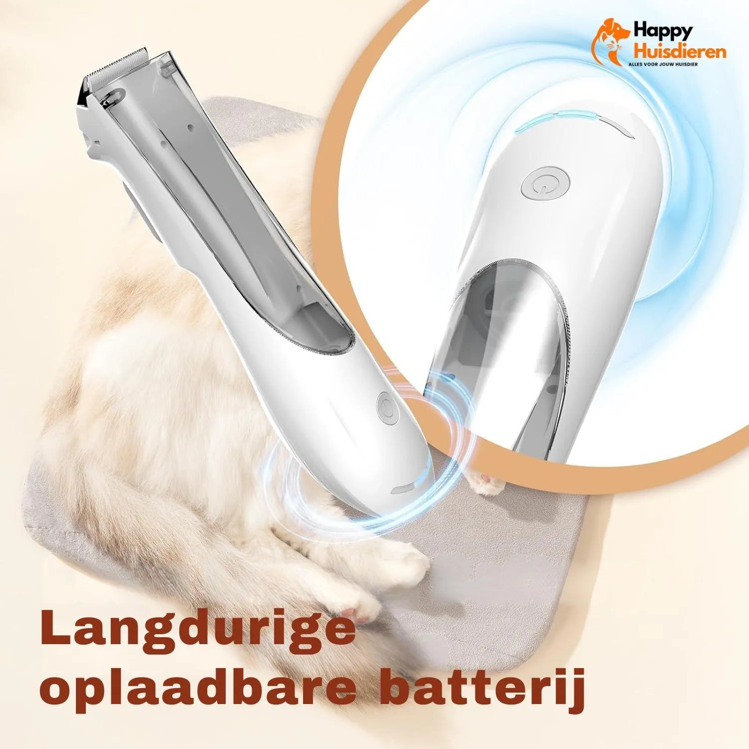 SheddyPro | Draadloze hondentrimmer met vacuümfunctie