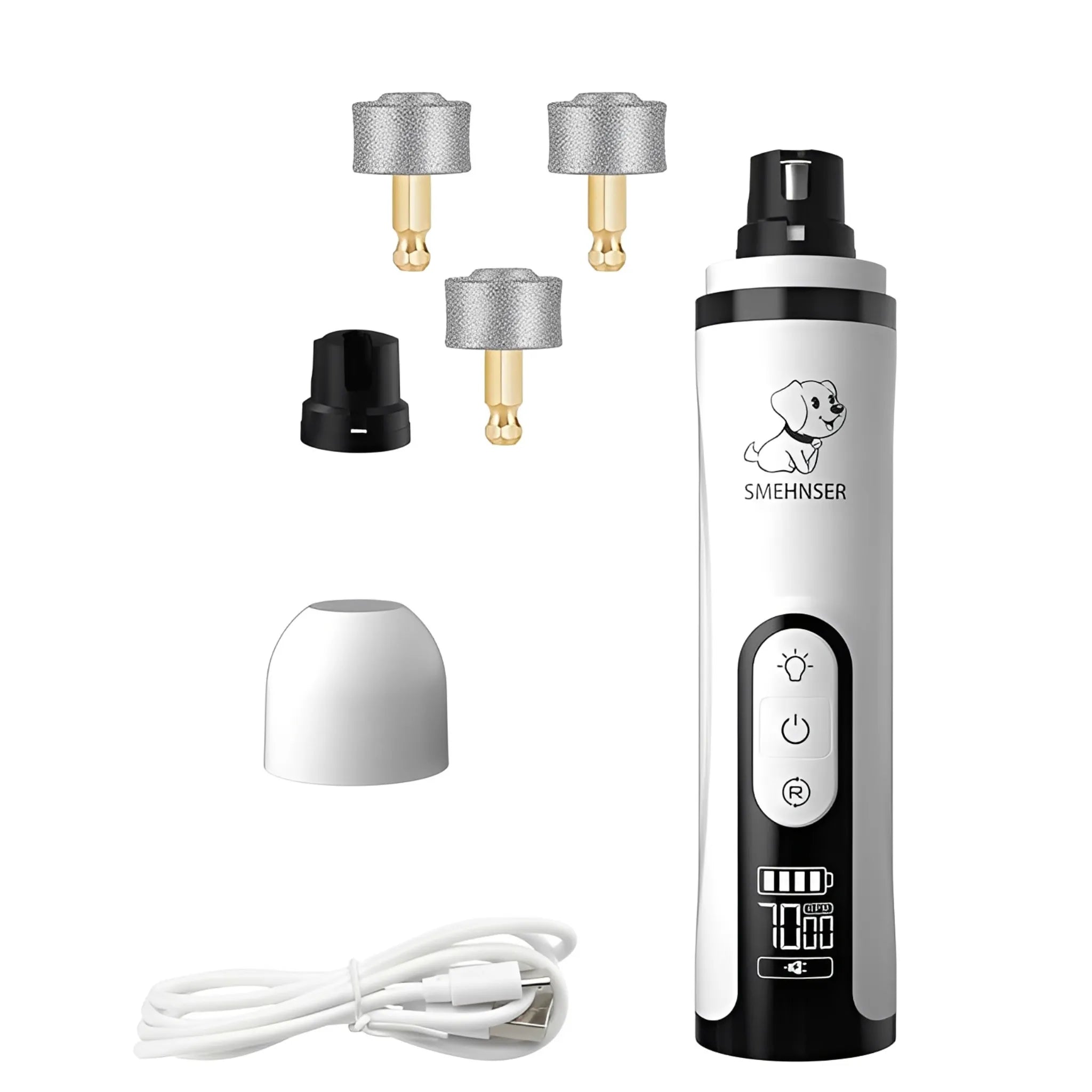 SilentPaw Vijl | Stille Elektrische Nagelvijl voor Huisdieren